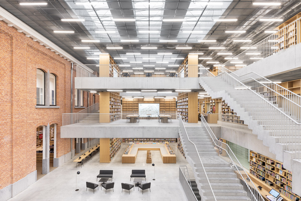 Gallery of Utopia, a Library and Academy for Performing Arts / KAAN