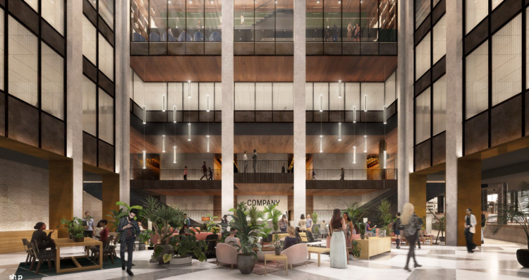 SHoP 在纽约设计垂直科技园区，Comparny 办公楼效果图首次公开  - 更多图片