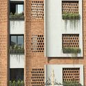 apartment  No. 84 / MiriStudio - Apartments, Door, Facade, Balcony, Arch
