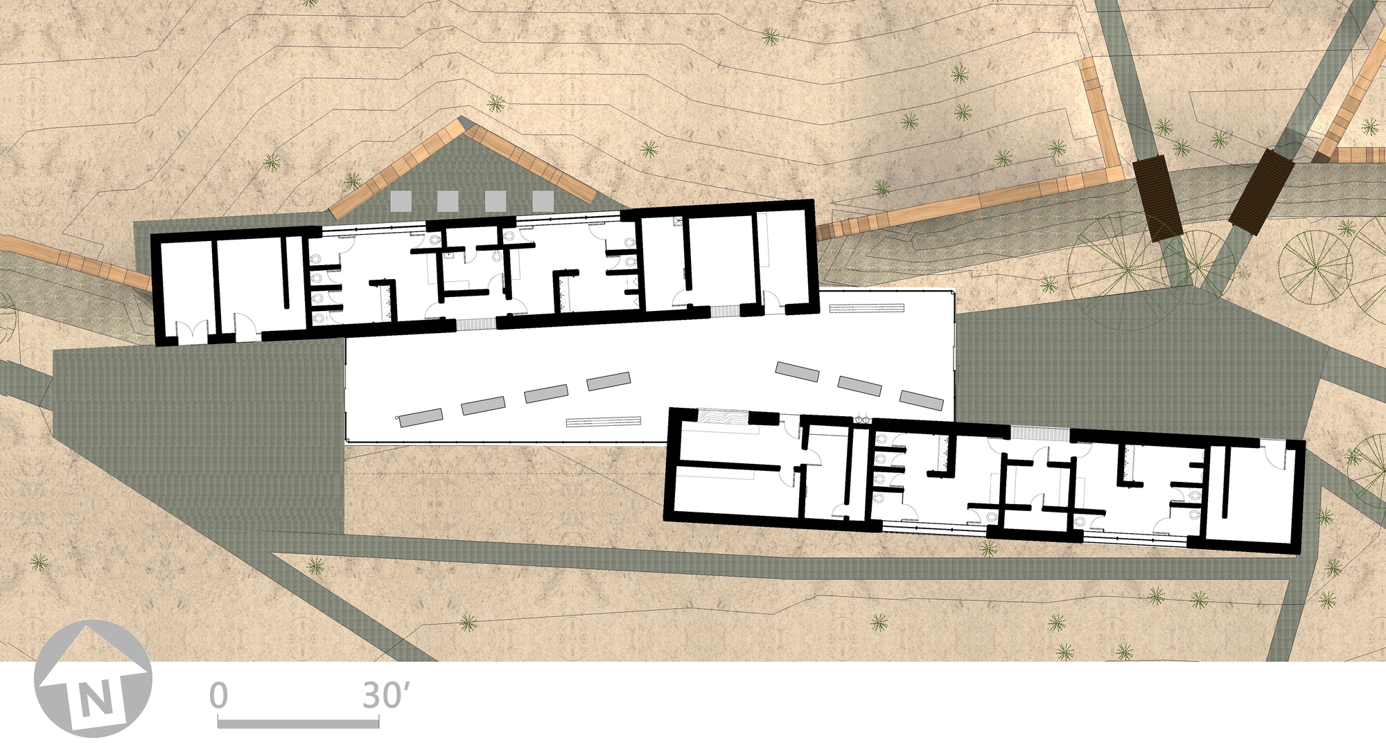 Galería de Área de descanso y seguridad de Pecos / Richter Architects 21