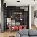 18th & Boulder Townhomes / Meridian 105 Architecture - Sofa, Table, Chair, Beam