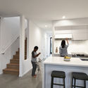 Oak Park Housing / Johnsen Schmaling Architects - Houses, Kitchen, Table, Chair, Countertop