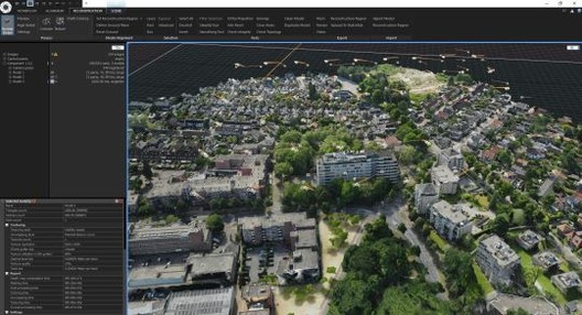 Constructed 3D model after RC aligned and processed the images from your drone flights. Image Courtesy of Lumion