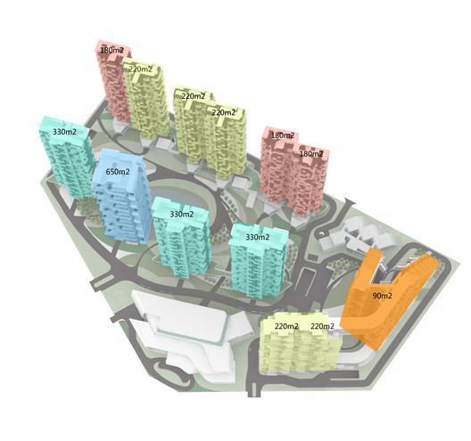 Condominios de lujo Hanhai / Archimorphic Condominios de lujo Hanhai / Archimorphic - Imagen 14 de 27
