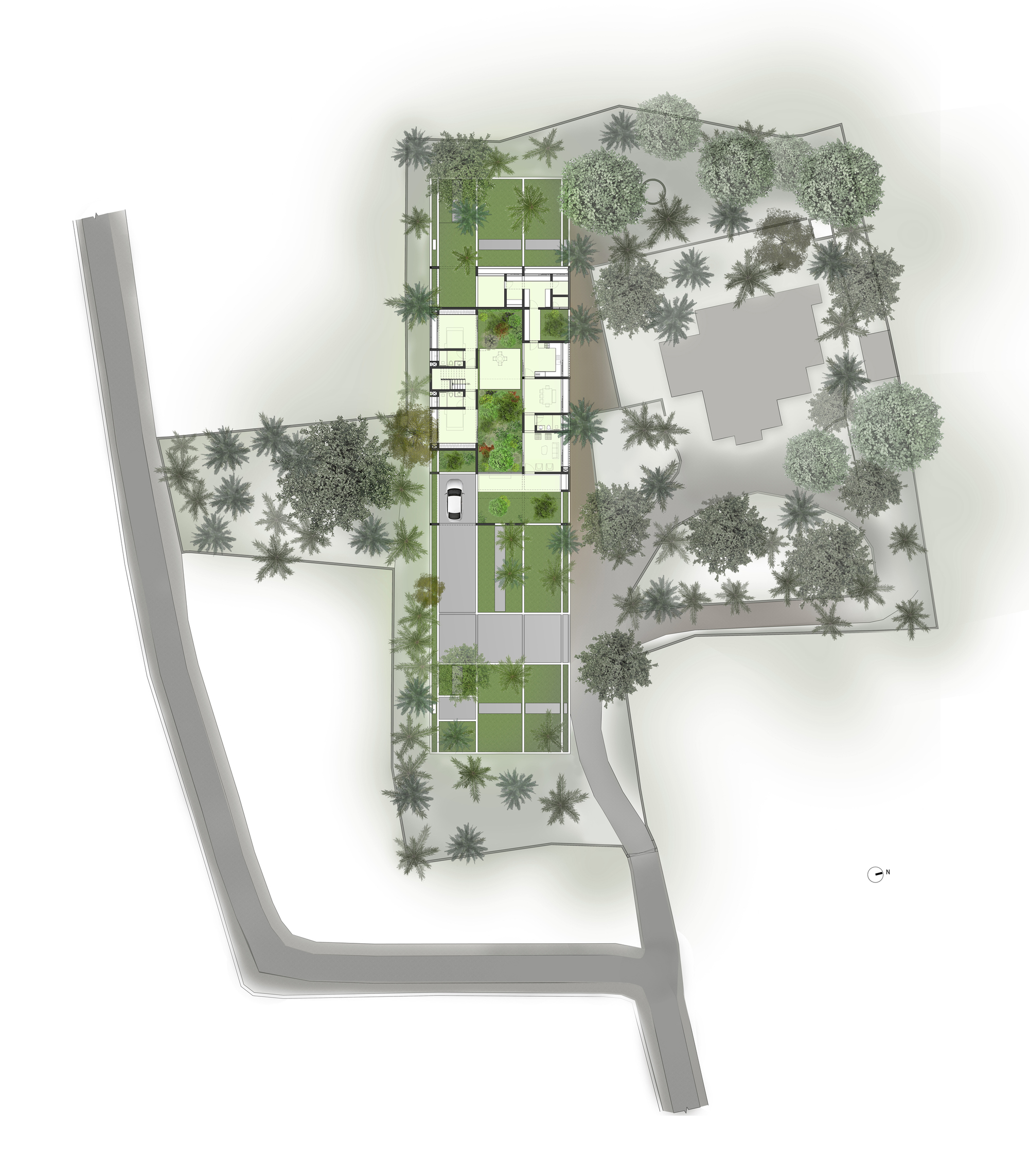 Regimented Building Design Gallery of The Regimented House / LIJO RENY architects - 48