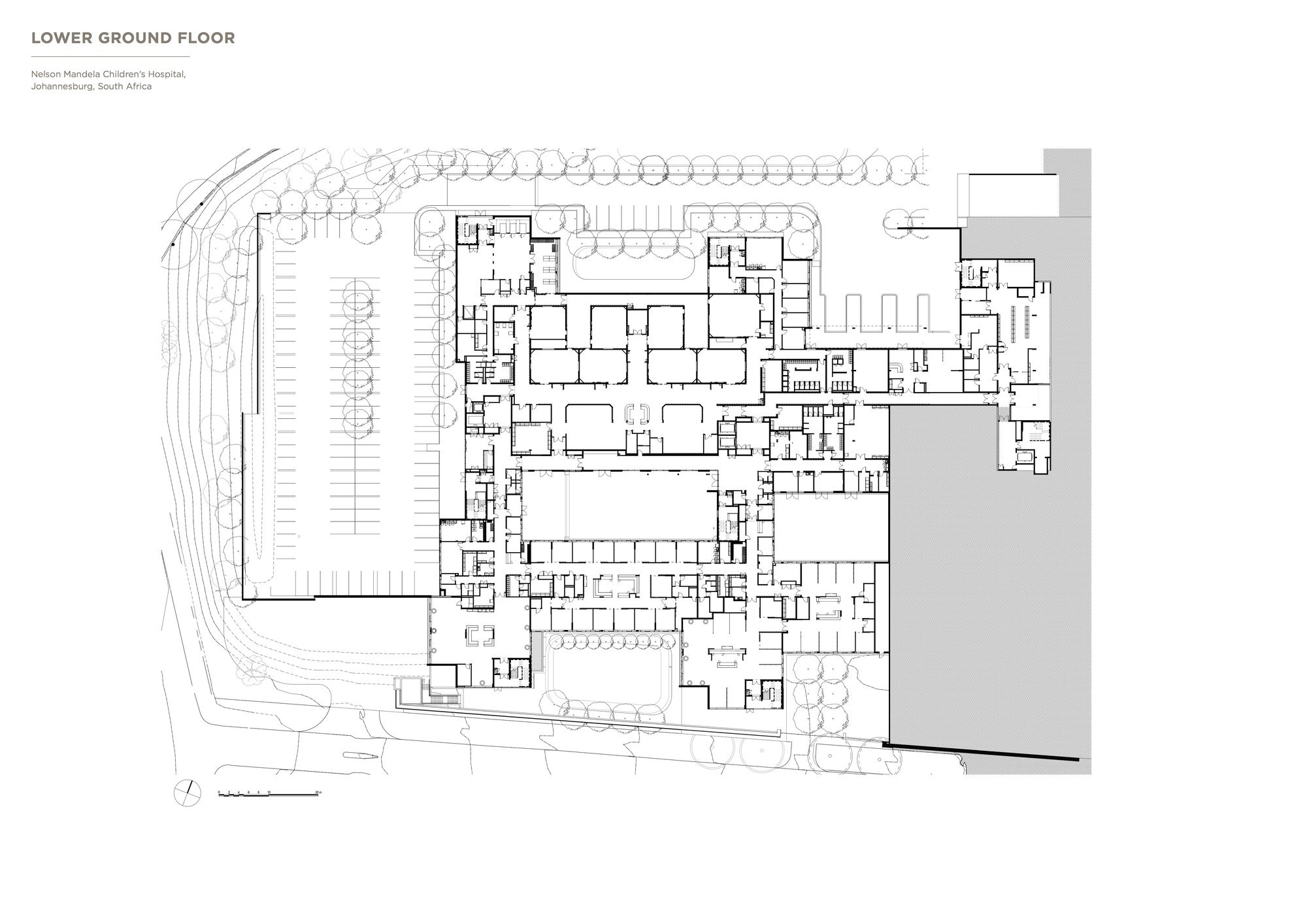 Gallery of Hospitals and Health Centers 50 Floor Plan Examples 3