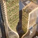 UNStudio“绿色脊柱”方案赢得澳洲南岸区超高层地标竞赛！ - Image 1 of 4