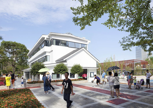 Biblioteca Científica do Parque Xiangmi / MLA+ - Imagem 29 de 33