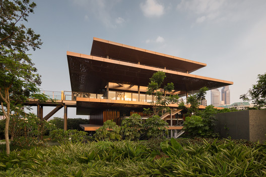 Biblioteca Científica do Parque Xiangmi / MLA+ - Imagem 7 de 33