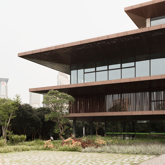 Biblioteca Científica do Parque Xiangmi / MLA+ - Imagem 23 de 33