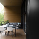 Résidence in Stoneham / PARKA – Architecture & Design - Interior Photography, Dining room, Table, Chair