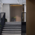 SPII Office / YLA - Campus, Door, Stairs, Facade, Handrail, Lighting