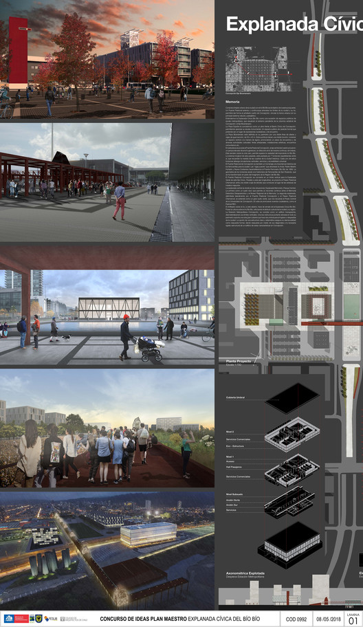 Winning Design Unveiled for the Civic Esplanade Connecting Concepción to the Biobío River in Chile - Image 9 of 16
