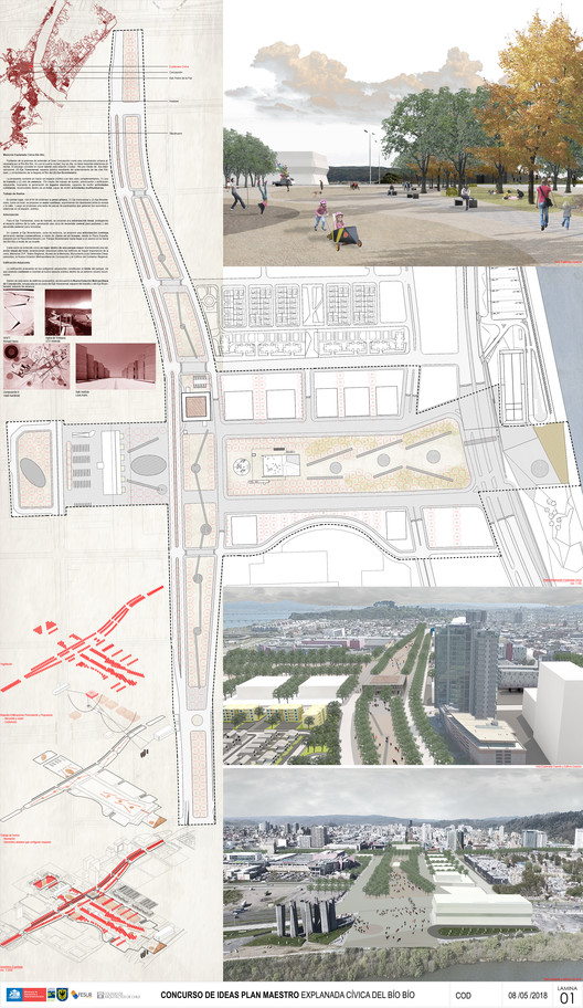 Winning Design Unveiled for the Civic Esplanade Connecting Concepción to the Biobío River in Chile - Image 15 of 16