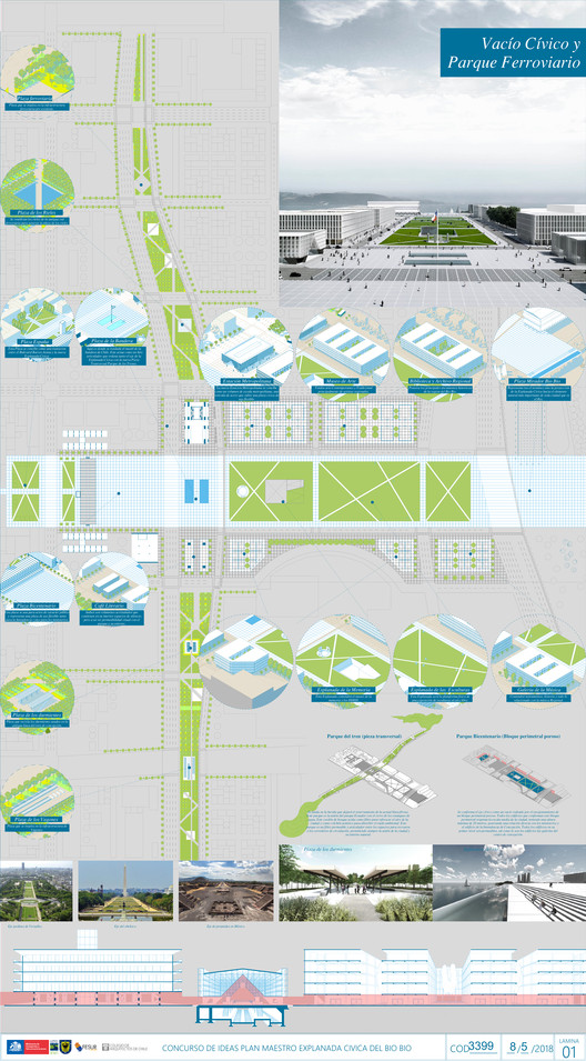 Winning Design Unveiled for the Civic Esplanade Connecting Concepción to the Biobío River in Chile - Image 12 of 16