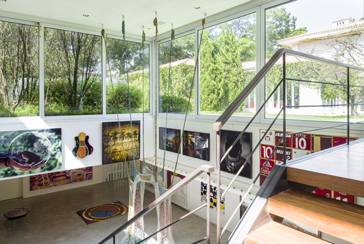 Galeria de arte / BZP Arquitetura - Escada, Janela, Fachada, Corrimão