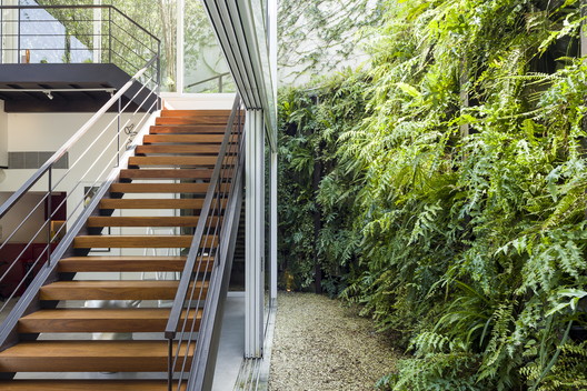 Galeria de arte / BZP Arquitetura - Escada, Porta, Corrimão, Floresta