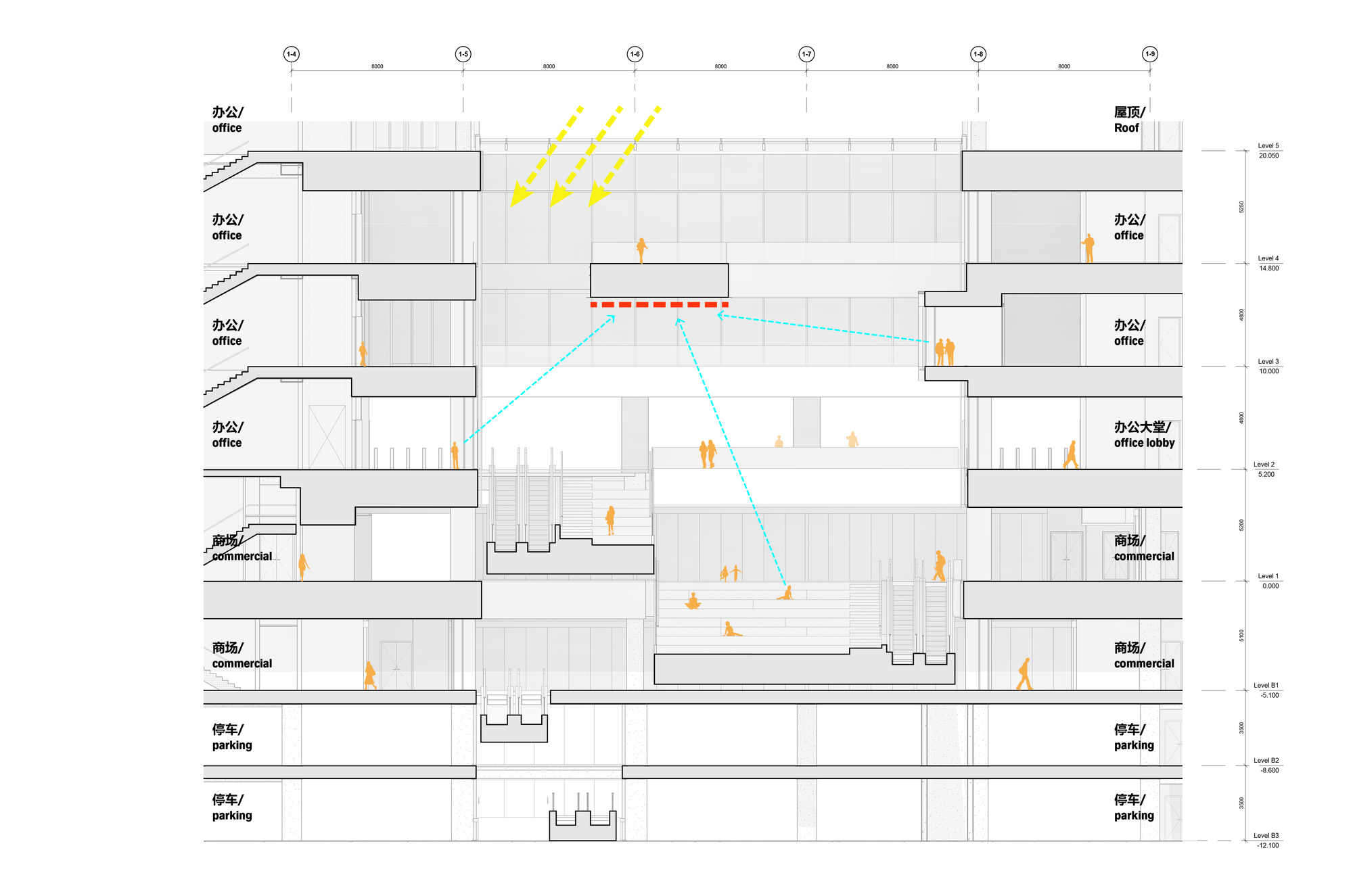 Gallery of Vanke Times Center / SHL - 27
