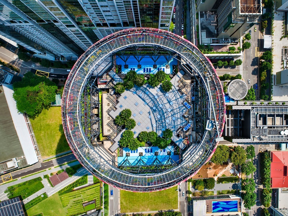 Gallery of Greenery Engulfs WOHA's Oasia Hotel Downtown