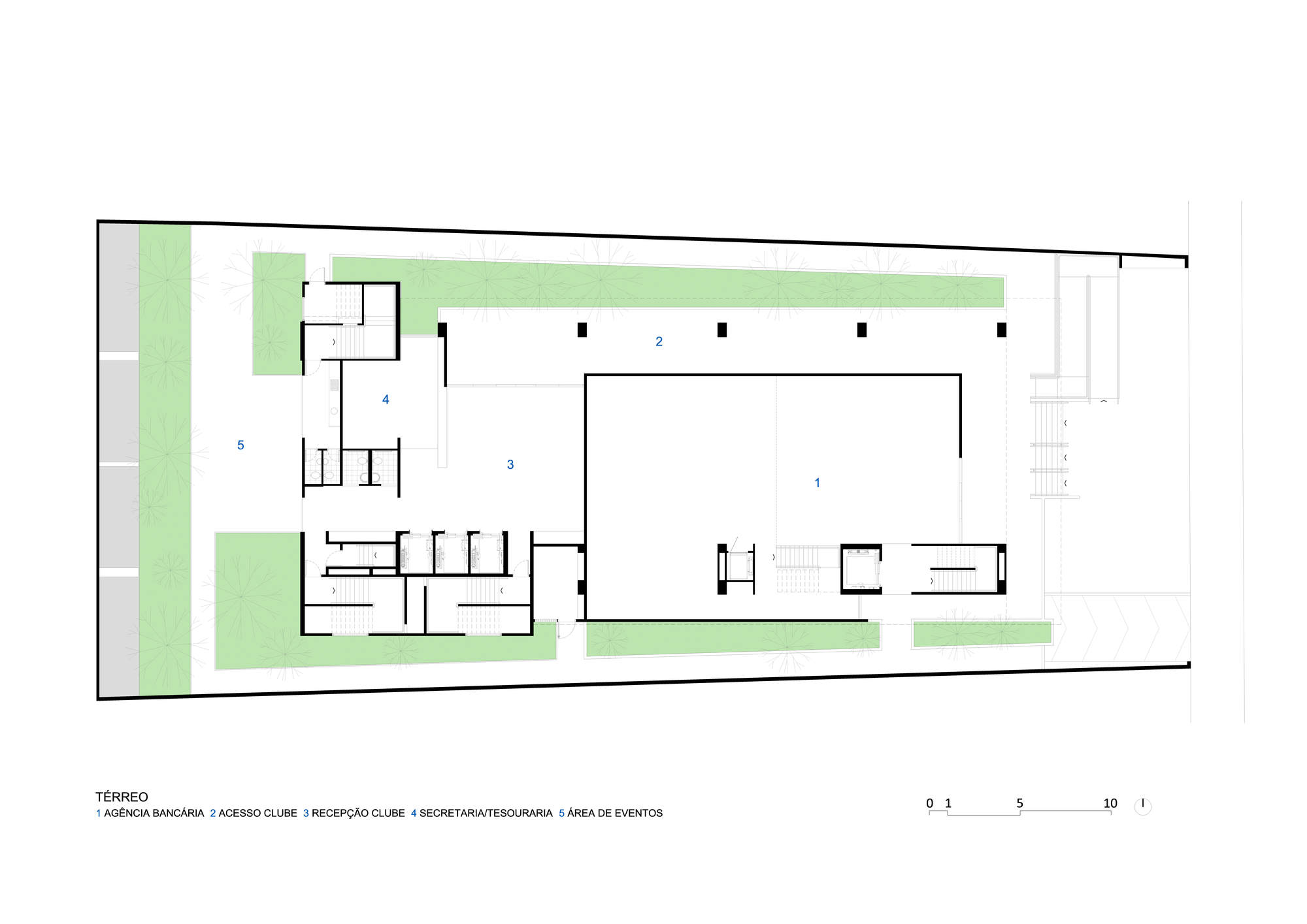 Galeria de Sede Associação Atlética do Banco do Brasil / Costa e Macedo Arquitetos 13 Galeria de Sede Associação Atlética do Banco do Brasil / Costa e Macedo Arquitetos 13