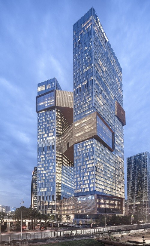 楊端和 Tencent Seafront Towers Interior Design / B+H Architects