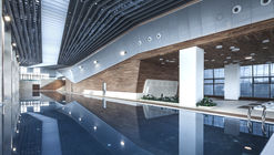 Diseño de interiores de las Torres Tencent Seafront / B+H Architects