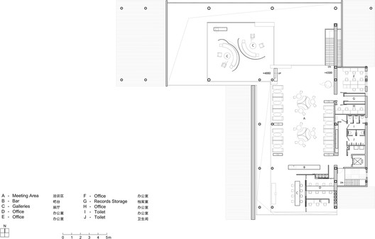 Hanyang Guiyuan Temple Sales Center / Waterfrom Design Hanyang Guiyuan Temple Sales Center / Waterfrom Design - Image 35 of 38