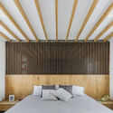 Penthouse in Magdalena / Taller David Dana - Interior Photography, Bedroom, Windows, Bed