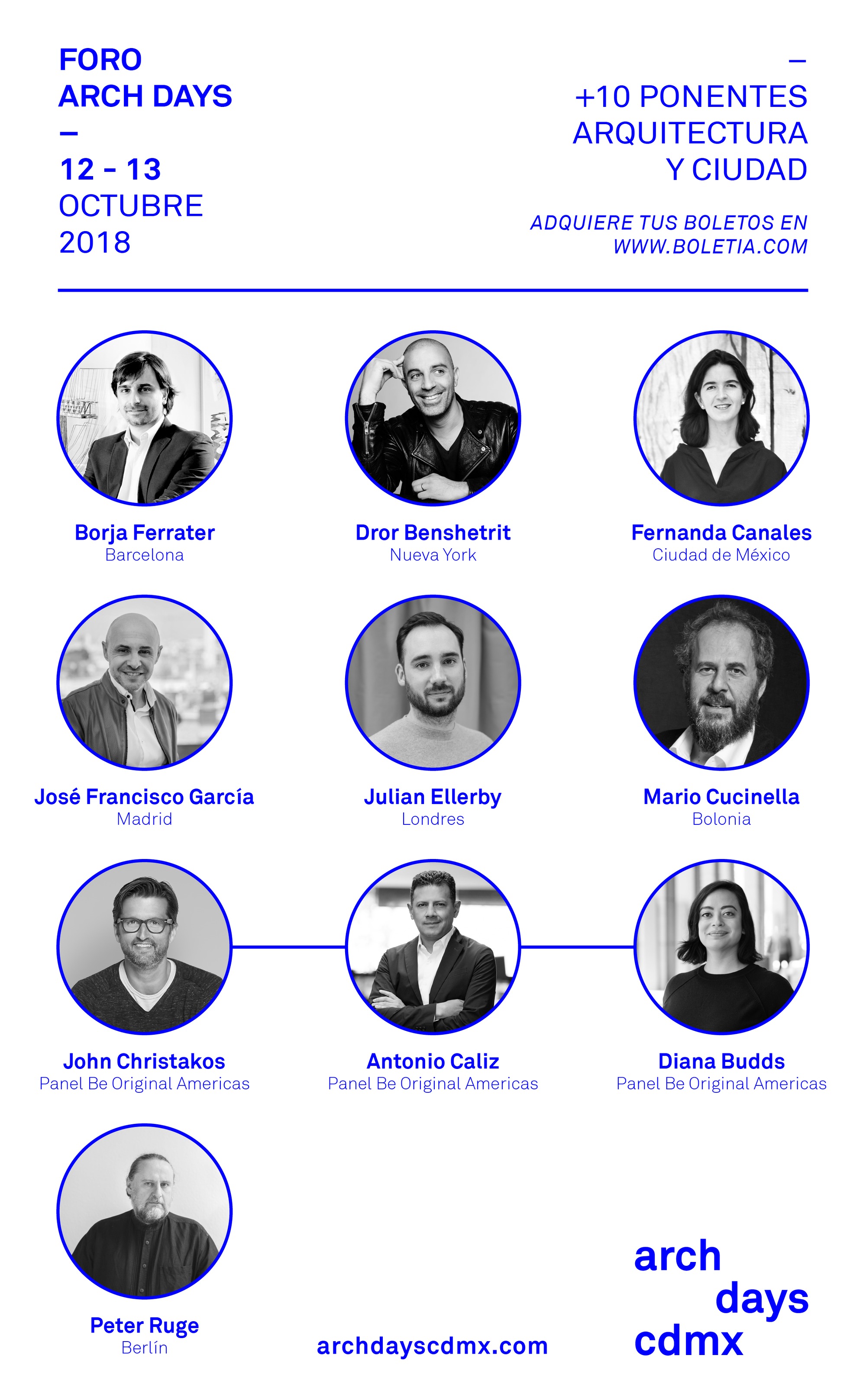 Conoce a los ponentes que participarán en el Foro Arch Days CDMX 2018 ...