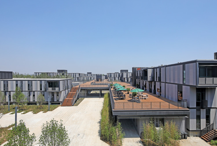Temporary Corporate Office Zone of Xiong'an Citizen Service Center / China Architecture Design & Research Group - Institutional Buildings