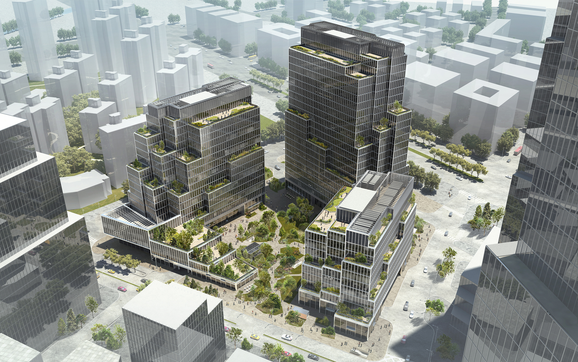 Henning Larsen Creates The Springs, an Urban Mountain ...