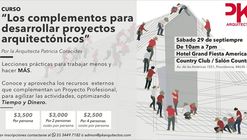 Curso: "Los Complementos para desarrollar Proyectos Arquitectónicos"