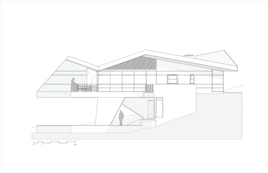 Folded Villa / Valenzuela+Zamora - Imagem 16 de 19