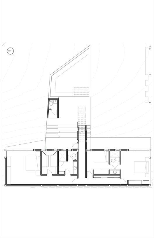 Folded Villa / Valenzuela+Zamora - Imagem 12 de 19