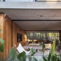 Casa MF / Estudio V2 Arquitectos - Fijación Vigas, Jardín