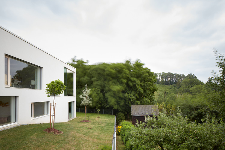 Family House in the Slope / Masparti Martinka Spusta Architekti - Windows, Garden