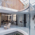Return Café / Atelier FANZHENG - Coffee Shop, Patio, Facade, Handrail, Table, Chair