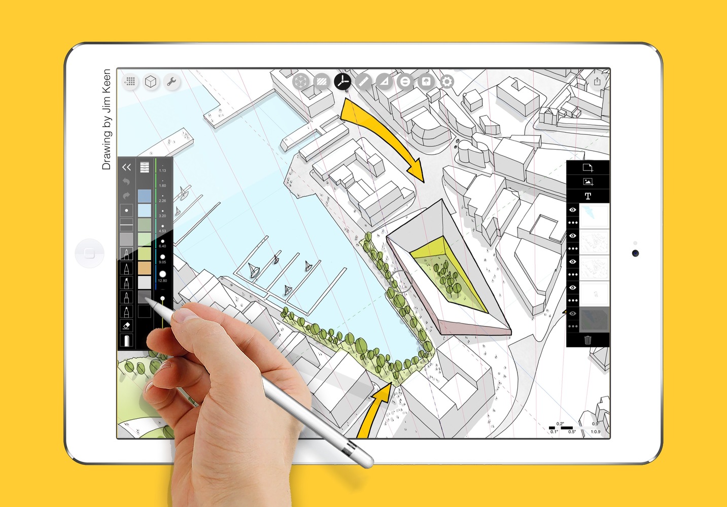 画廊 如何用 ipad pro 最高效做建筑设计？ - 2