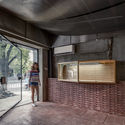 Café Parallel / TEMP - Renovation, Facade, Beam, Door, Column