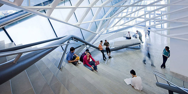 41 Cooper Square / IBI Group - Fotografia de Interiores, Escada