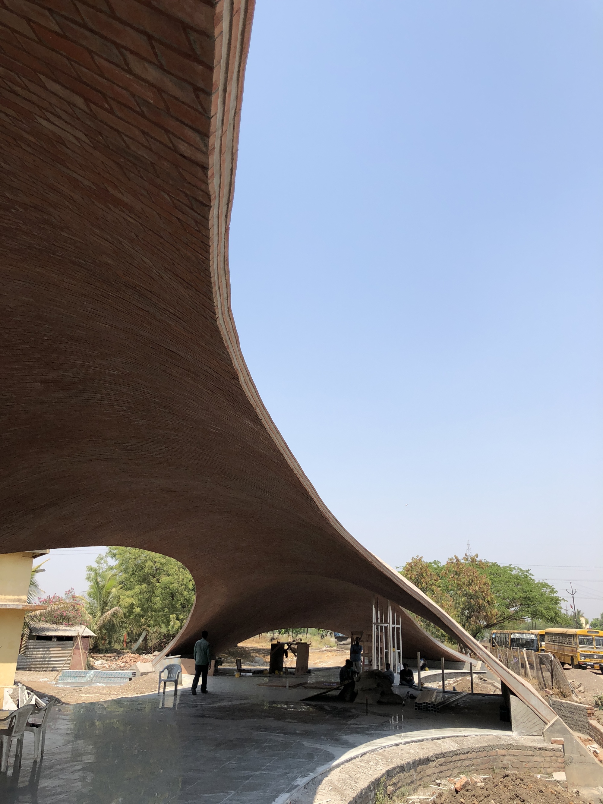 画廊 印度砖拱学校图书馆 / Sameep Padora & Associates - 17