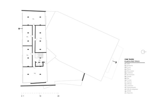 Architecture Classics: Cine Tauro / Walter Weberhofer Architecture Classics: Cine Tauro / Walter Weberhofer - Image 13 of 14