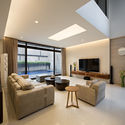 J Residence / DK-LAB - Houses, Bedroom, Table, Lighting, Chair