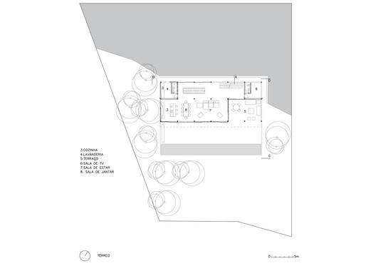 Casas brasileiras: 22 projetos com madeira em planta e corte Casas brasileiras: 22 projetos com madeira em planta e corte - Imagem 30 de 45