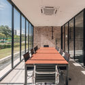 Antara Gallery / EDI Architects - Interior Photography, Table, Windows, Chair, Facade