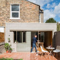 Block House / nimtim architects - Windows, Chair, Door, Facade, Patio, Courtyard