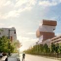 KPMB设计“波士顿大学数据科学大楼”，17层堆叠的体块的新地标 - Image 3 of 4