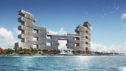 KPF公布‘新皇家亚特兰蒂斯酒店’最新施工现场图，为迪拜海岸建造一面‘屏风’