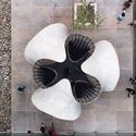 Zaha Hadid Architects and ETH Zurich Create 3D Knitted Concrete Pavilion Transportable via Suitcase - Image 2 of 4