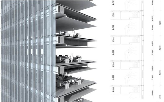 Shenzhen Nankai Building / Cube Design Shenzhen Nankai Building / Cube Design - Image 25 of 27